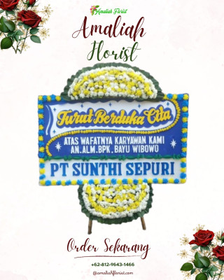 Papan Bunga Duka di 20 Ilir D Iv