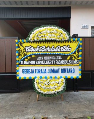 Papan Bunga Duka di 20 Ilir D Iv