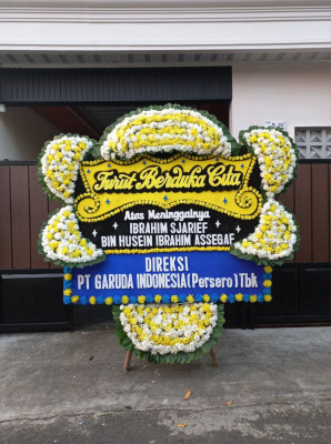 Papan Bunga Duka di 20 Ilir D Iv