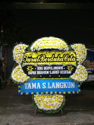 Papan Bunga Duka di 20 Ilir D Iv