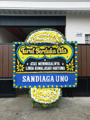 Papan Bunga Duka di 20 Ilir D Iv